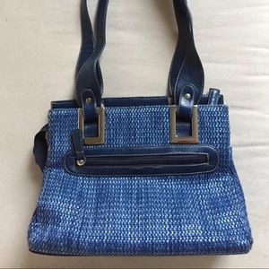 Blue purse